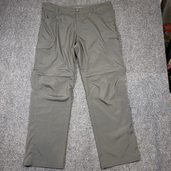 Columbia Omni-Shade Sun Protection Convertible Cargo Pants Zip Off Men's 38/32 - Picture 1 of 9